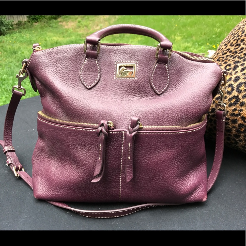 Dooney & Bourke  Purple Leather Bag